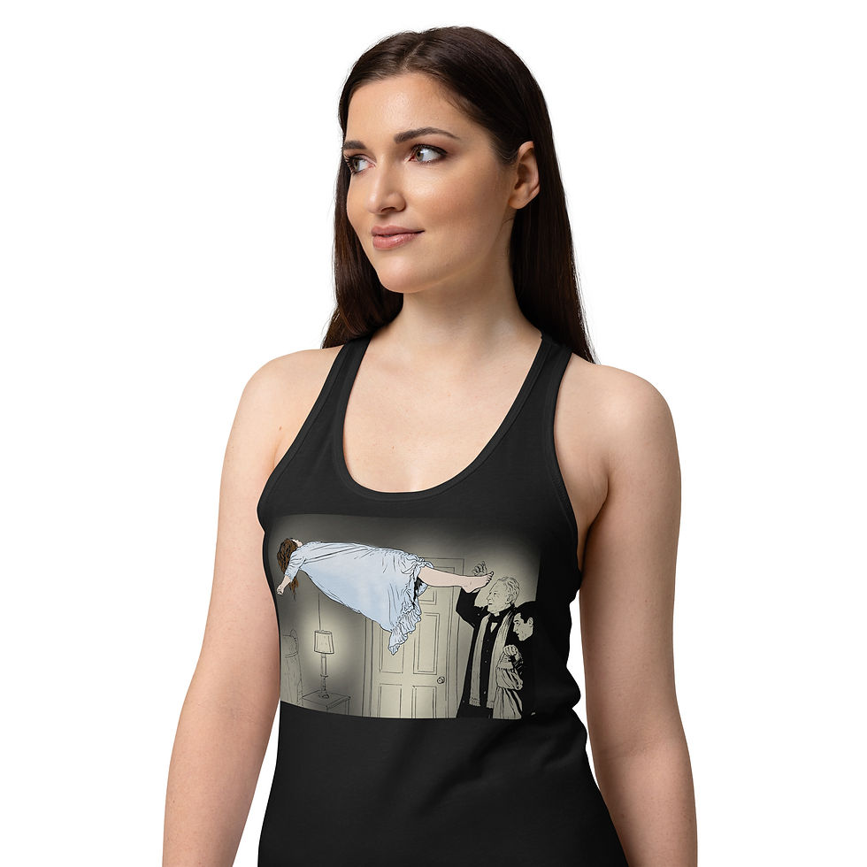 Thumbnail: Exorcist 1 Women’s fitted racerback tank top