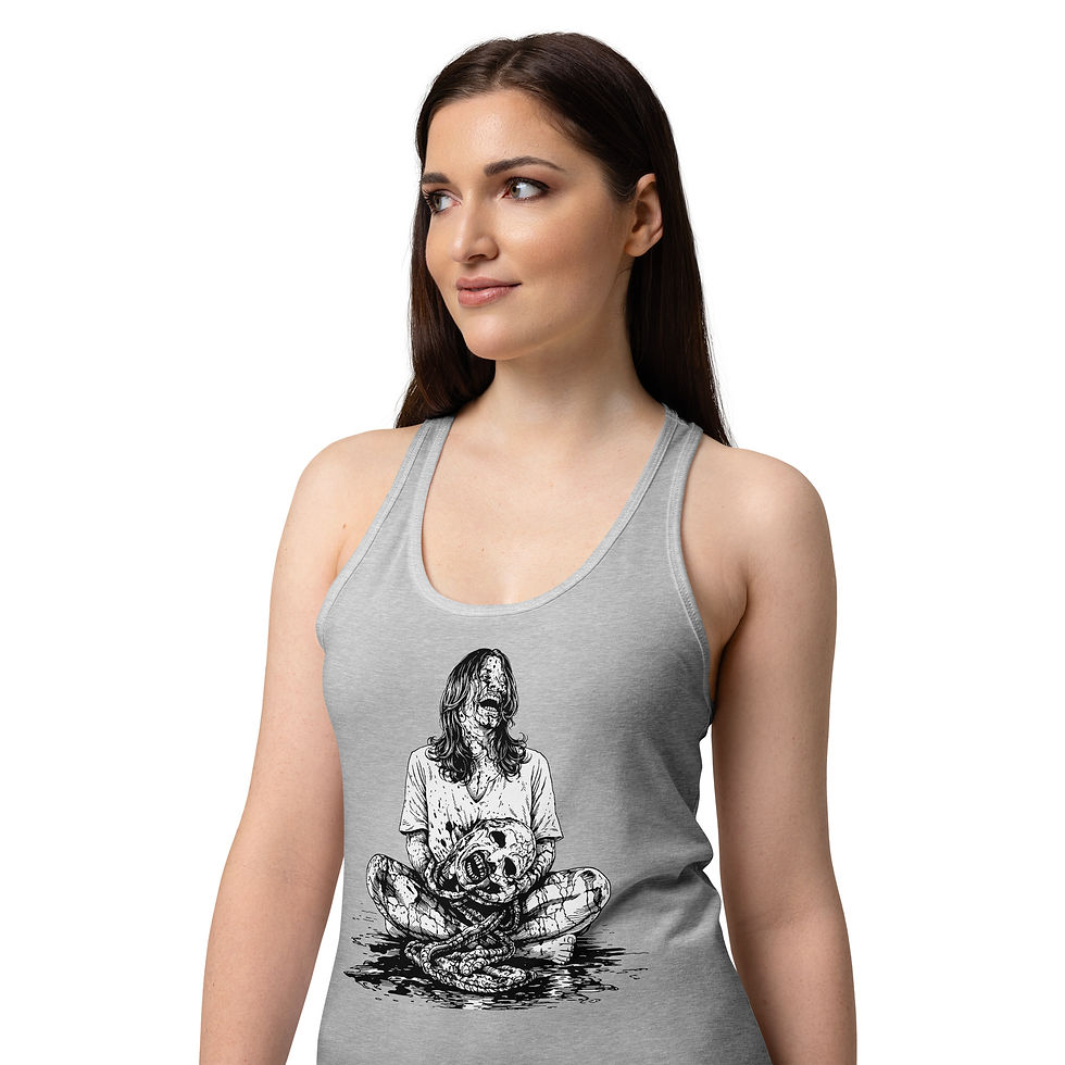 Thumbnail: Terrifier 2 Women’s fitted racerback tank top