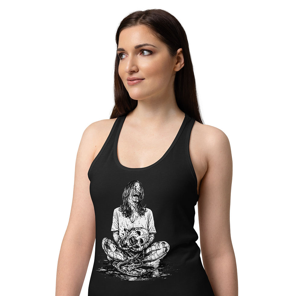 Thumbnail: Terrifier 2 Women’s fitted racerback tank top