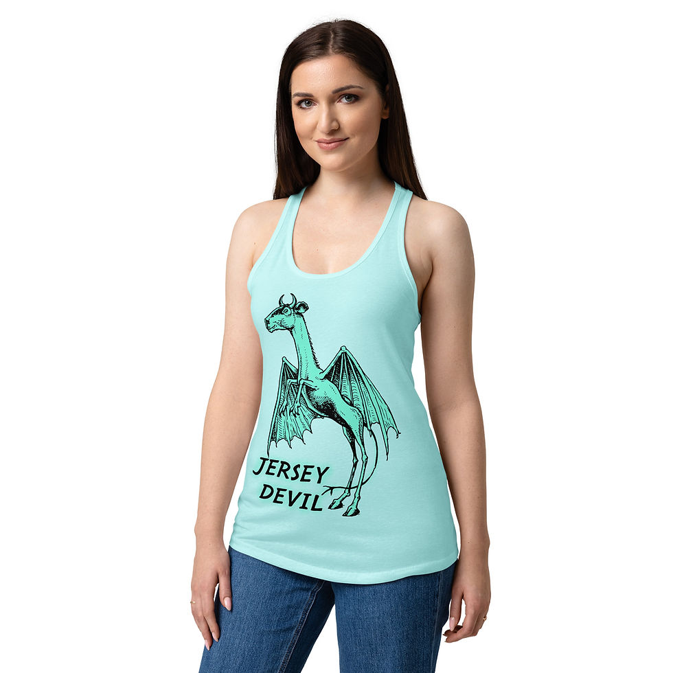 Thumbnail: Jersey Devil Women’s fitted racerback tank top