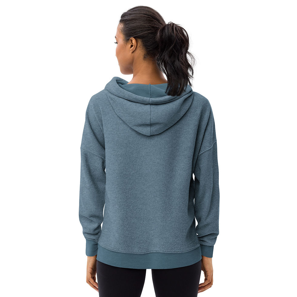Miniaturbild: Unisex sueded fleece hoodie