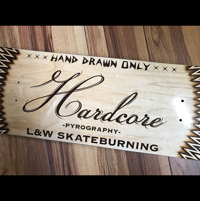 burning skateboard[Hardcore]