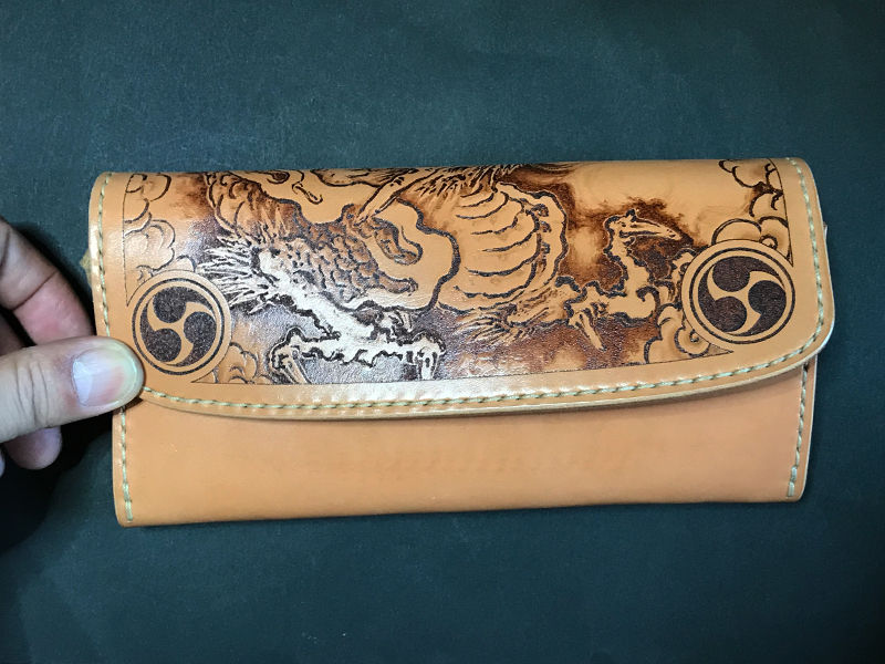 ordermade burning longwallet