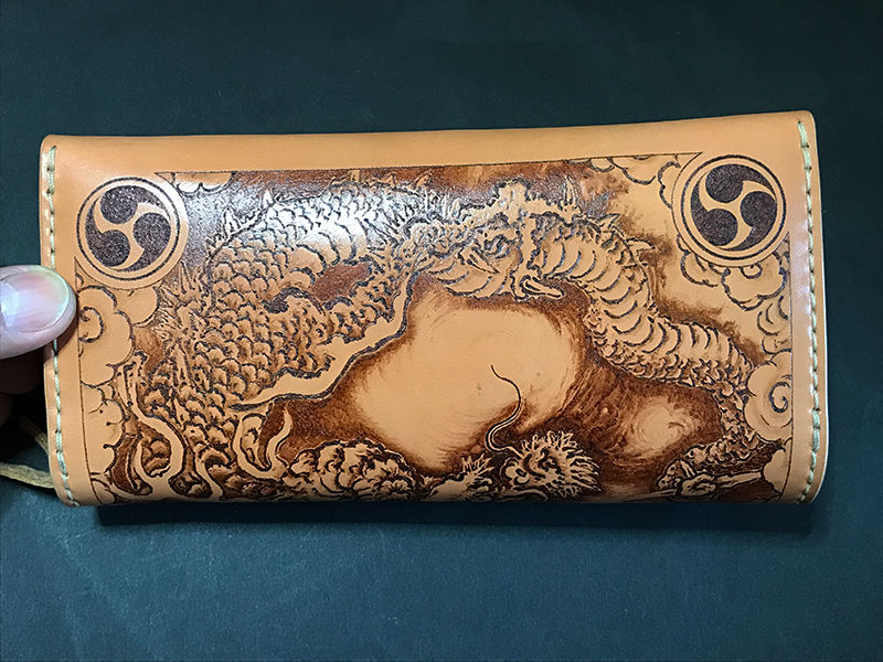ordermade burning longwallet
