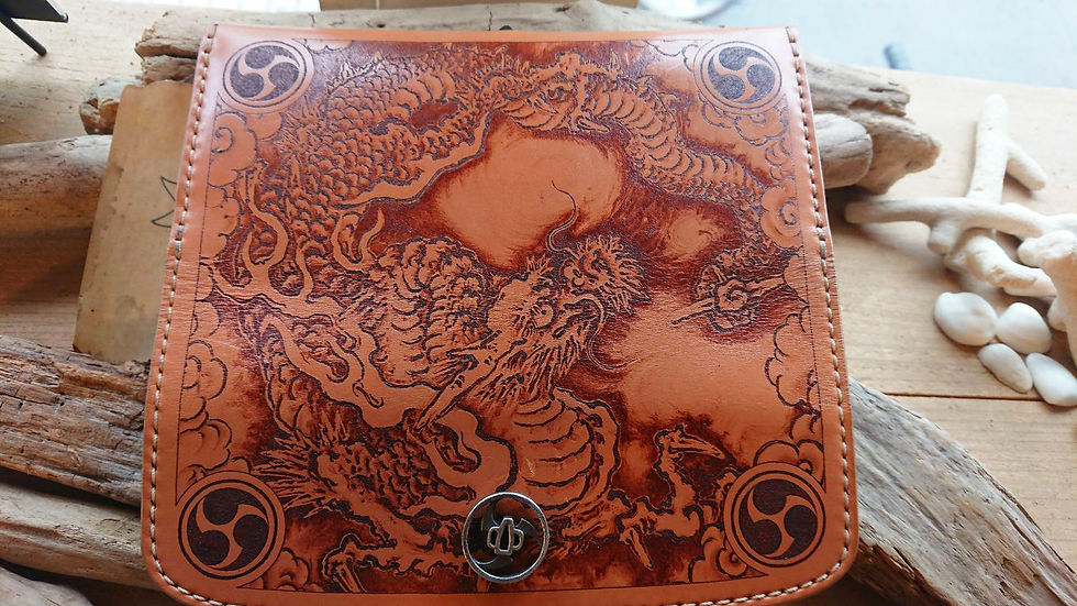 ordermade burning longwallet