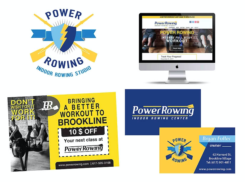 Power Rowing Branding