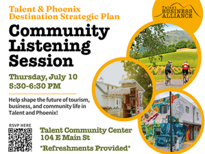 Help Shape the Future of Tourism in Talent & Phoenix