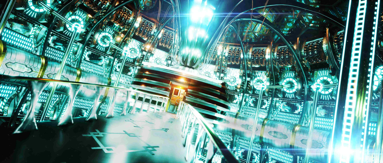 Neuromancer Freeside Space Station Tessier Ashpool Villa Straylight Entering the Core