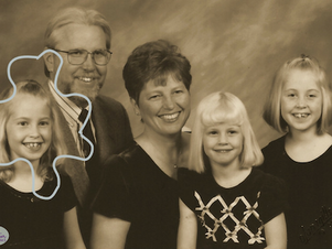 The Squiggle Shape in the Family Puzzle
