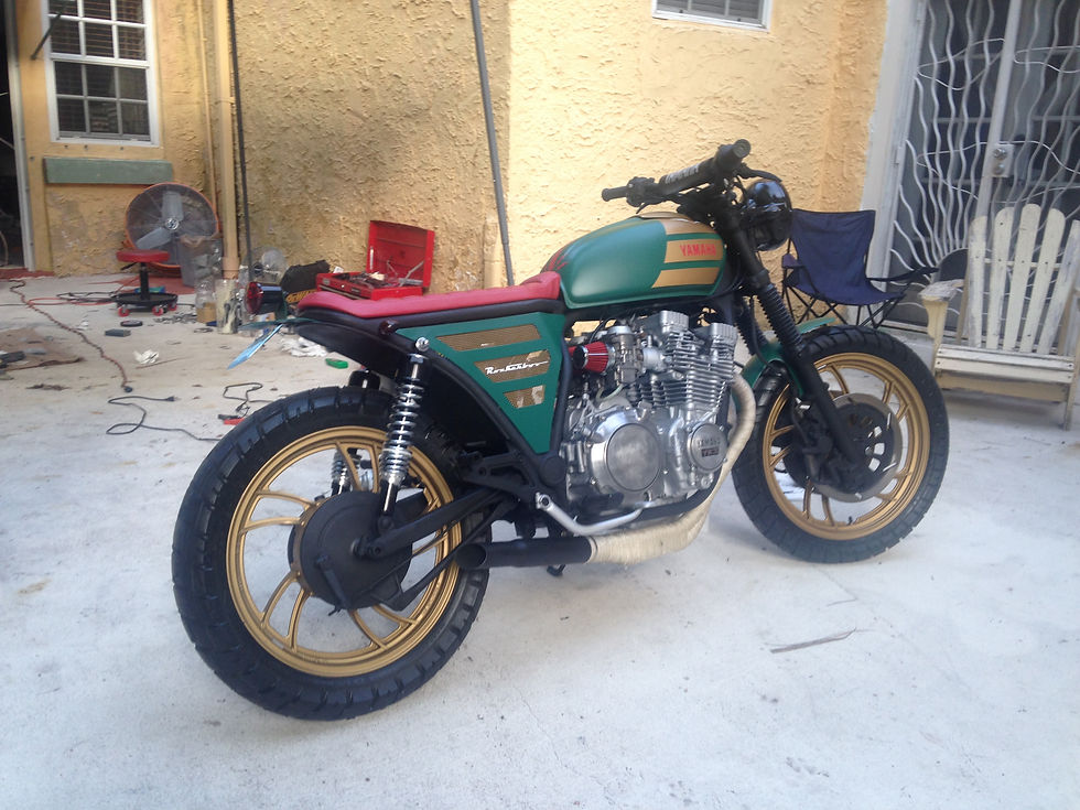 1982 Yamaha Seca Tracker.