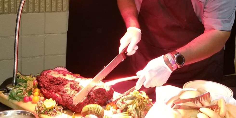 Arranged Food and Objects