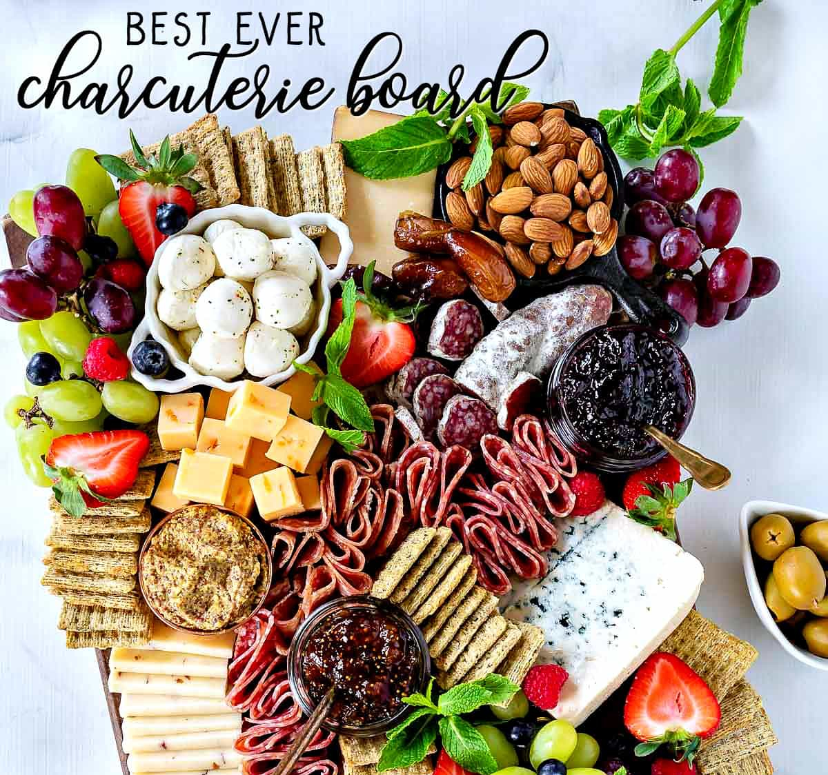 Arranged Food and Objects