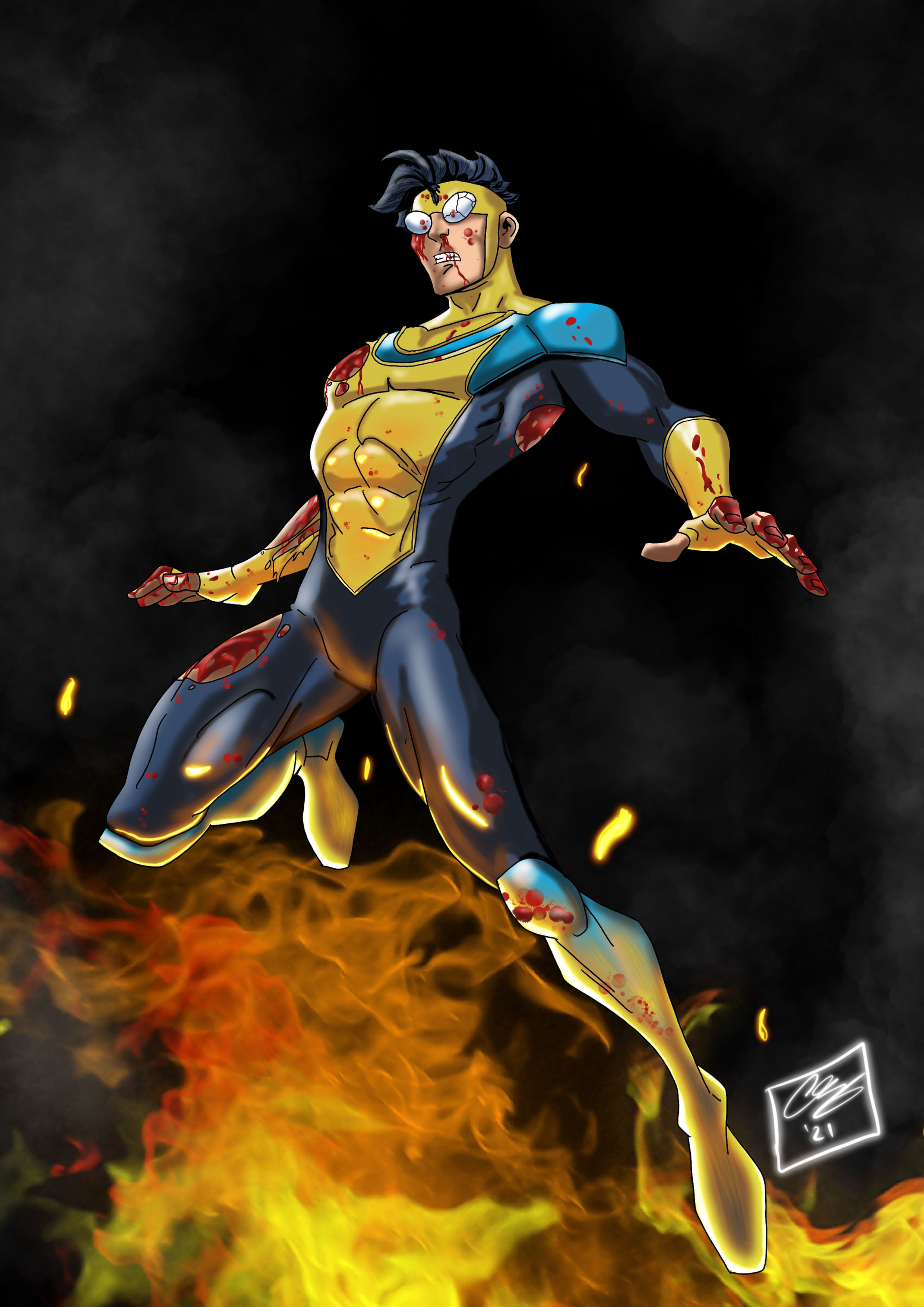 Invincible Art Print