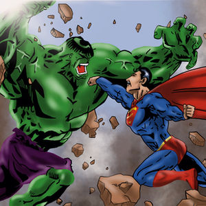 Superman Vs Hulk