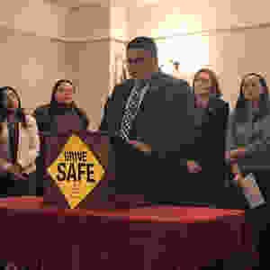 State Representative Alex Garza describes the Drive SAFE bills.