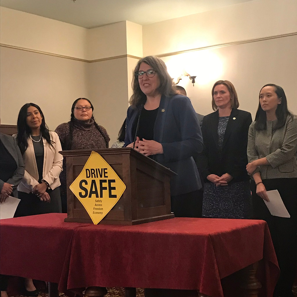State Representative Rachel Hood describes the Drive SAFE bills.