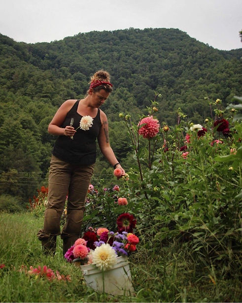 Emily Wood Good Fight Flowers Marshall NC