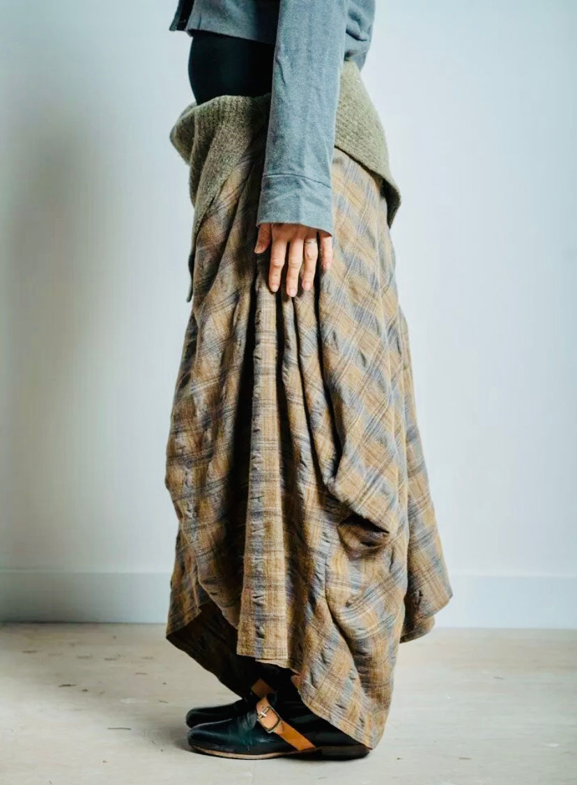 Thumbnail: A/W 1997 VIVIENNE WESTWOOD GOLD LABEL COLLECTIBLE DOG BLANKET SKIRT UK10 D38 US8