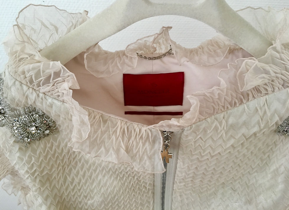 Thumbnail: A/W 2013 MONCLER GAMME ROUGE CRYSTAL JEWEL EMBELLISHED JACKET 34-36