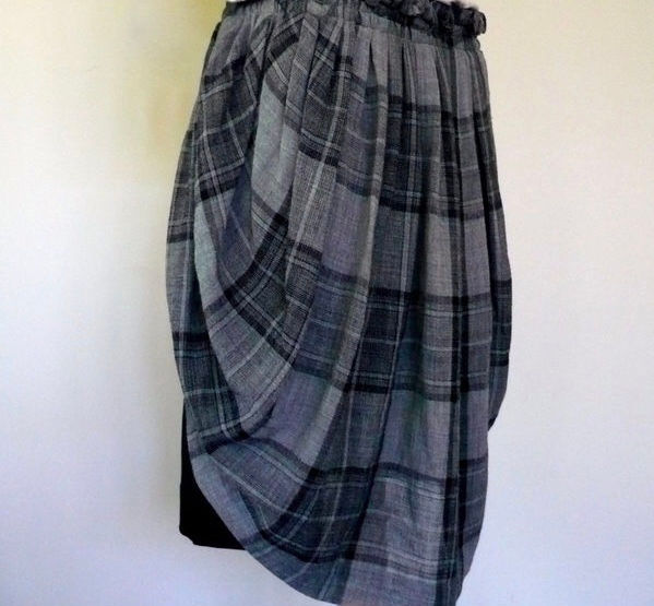 Thumbnail: A/W 2008 VIVIENNE WESTWOOD ANGLOMANIA KNEE-LENGTH TULIP SKIRT UK8 D36