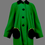 Thumbnail: 1980s MOSCHINO CHEAP AND CHIC PURSE KISS LOCK POCKET SWING COAT IT44 UK12