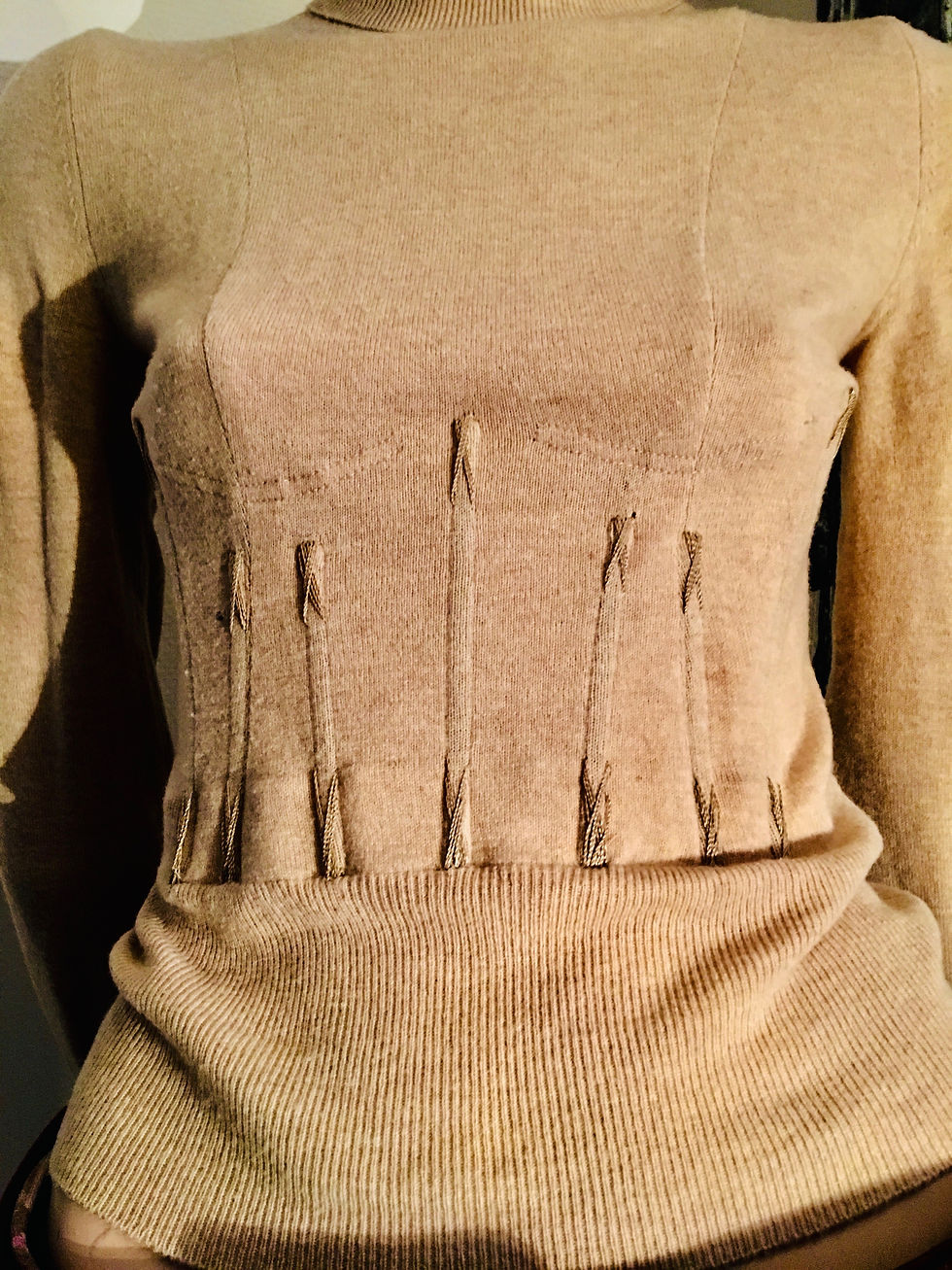Thumbnail: A/W 2013 MARC JACOBS SWEATER WITH BUILT-IN CORSET