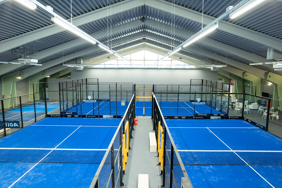 The Padel and Pickleball Courts at the RCG