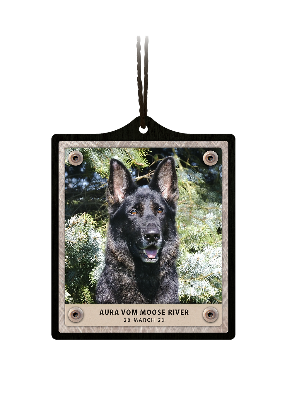 Custom Pet Ornament for trainers, breeders, law enforcement, animal lovers
