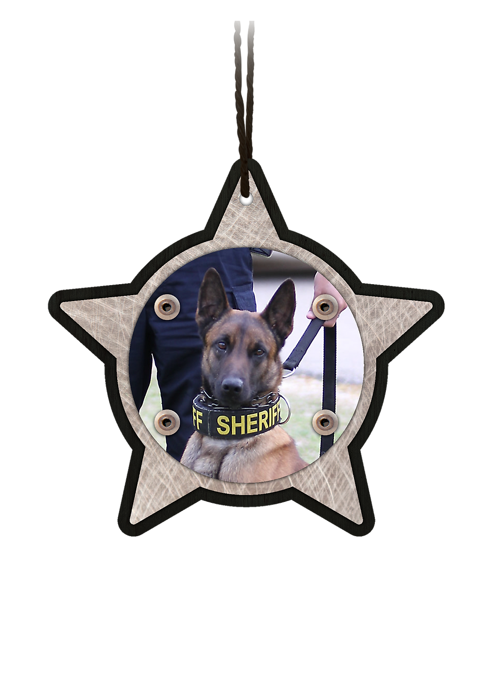 K9 Sheriff Custom Ornament