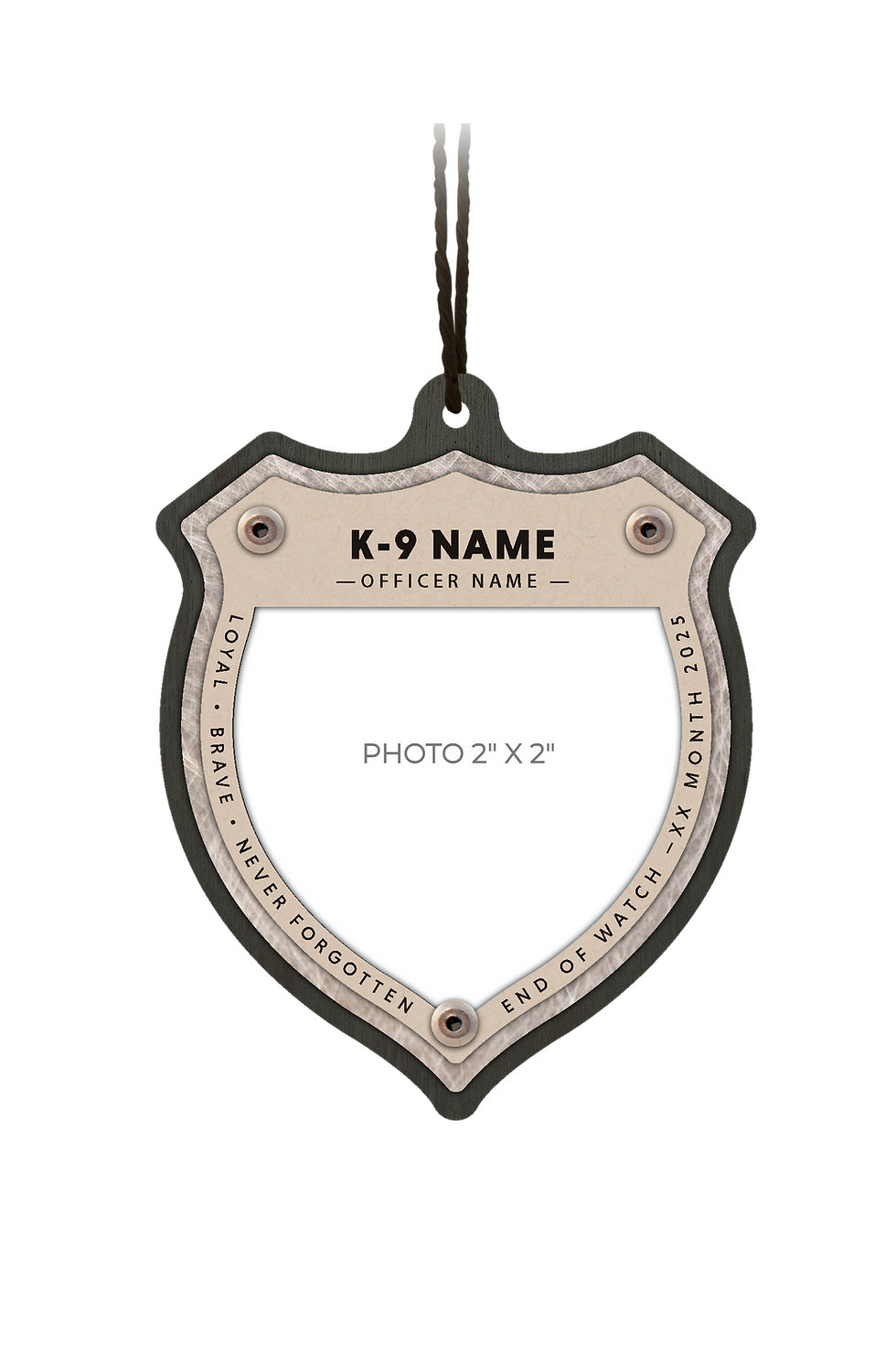 Photo size - 2" x 2"