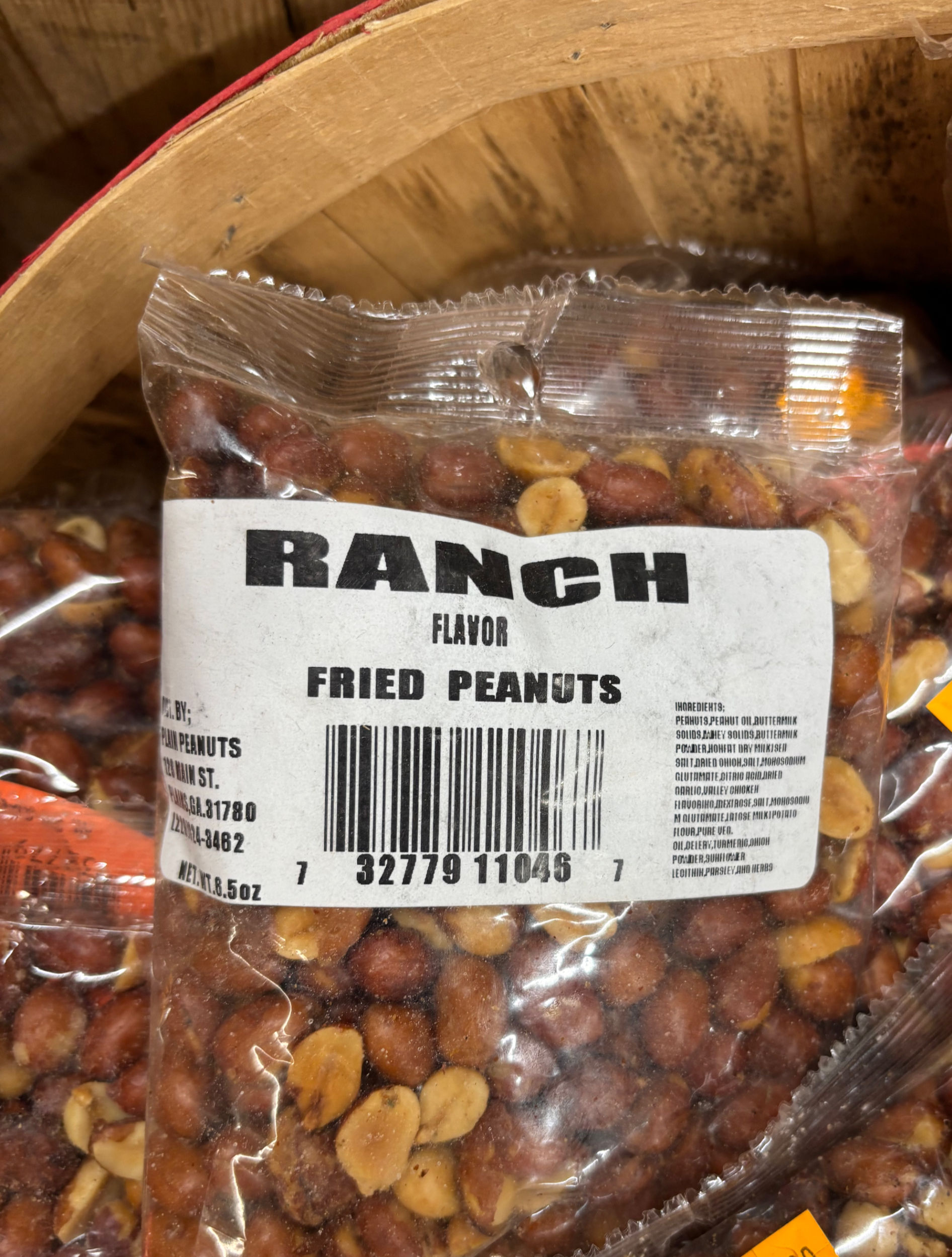 Ranch Fried Peanuts