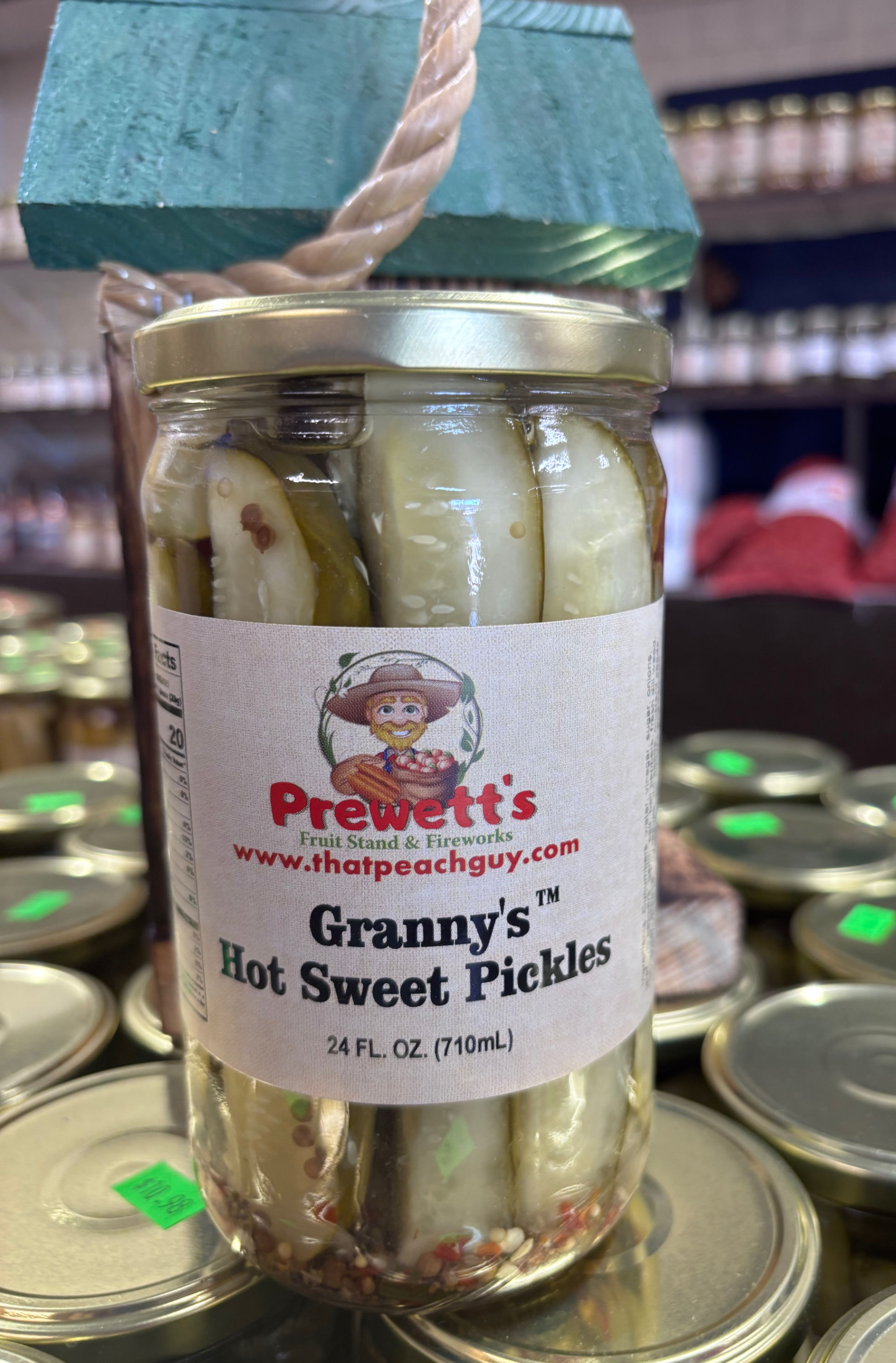Granny's Hot Sweet Pickles