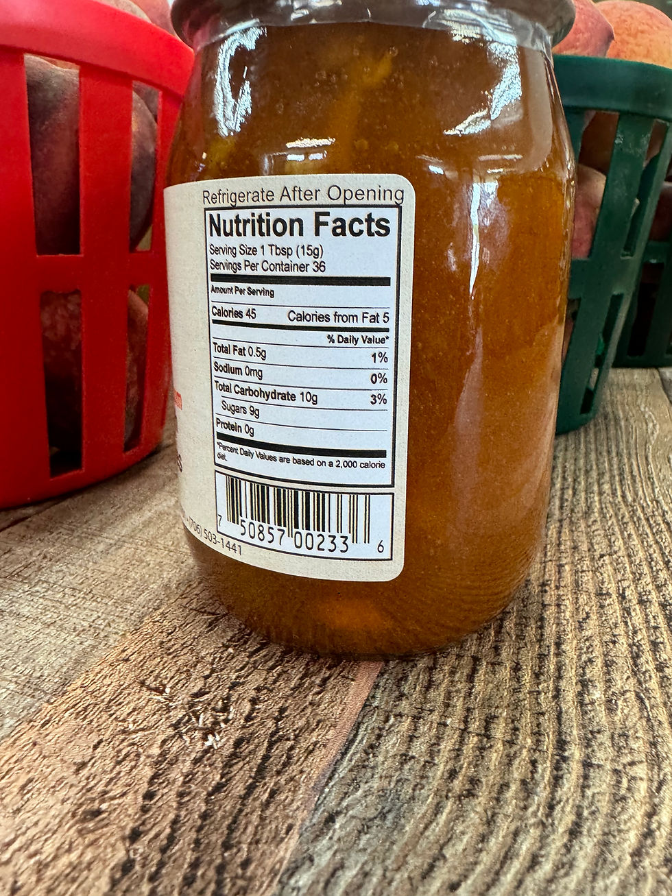 Thumbnail: Peach Pecan Preserves 18 oz