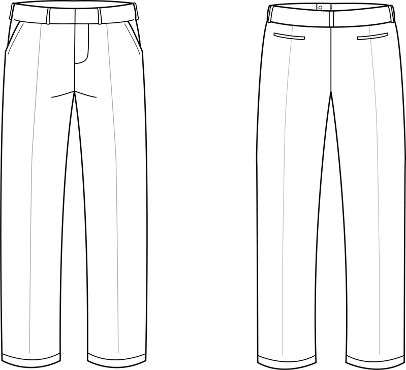 louis 2 pants flat