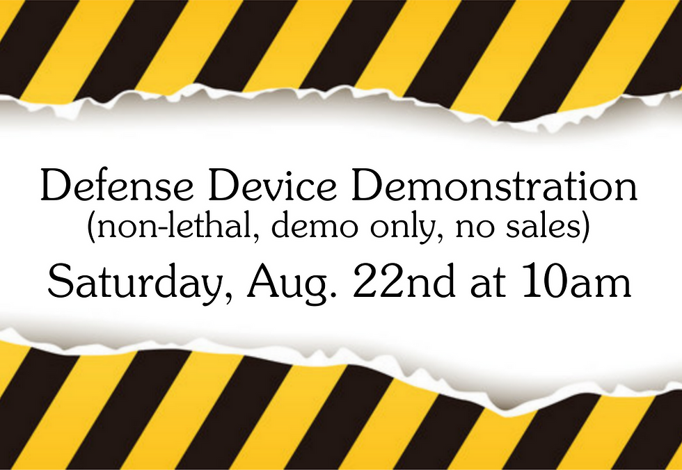 Defense Device Demonstration