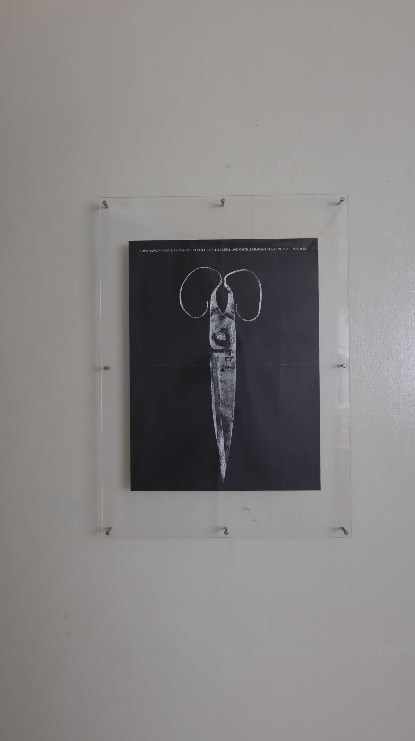 Hans  Namuth  「 Tool Art Exhibition Poster 」