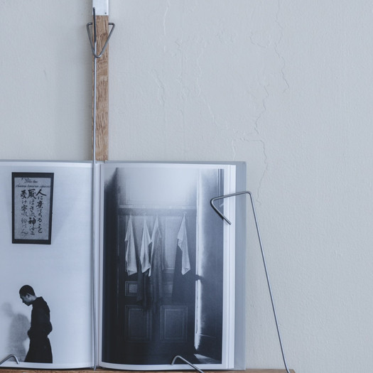 book on the wall アンティークブラウン