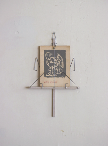 chikuni book on the wall チクニ small chikuni book on the wall