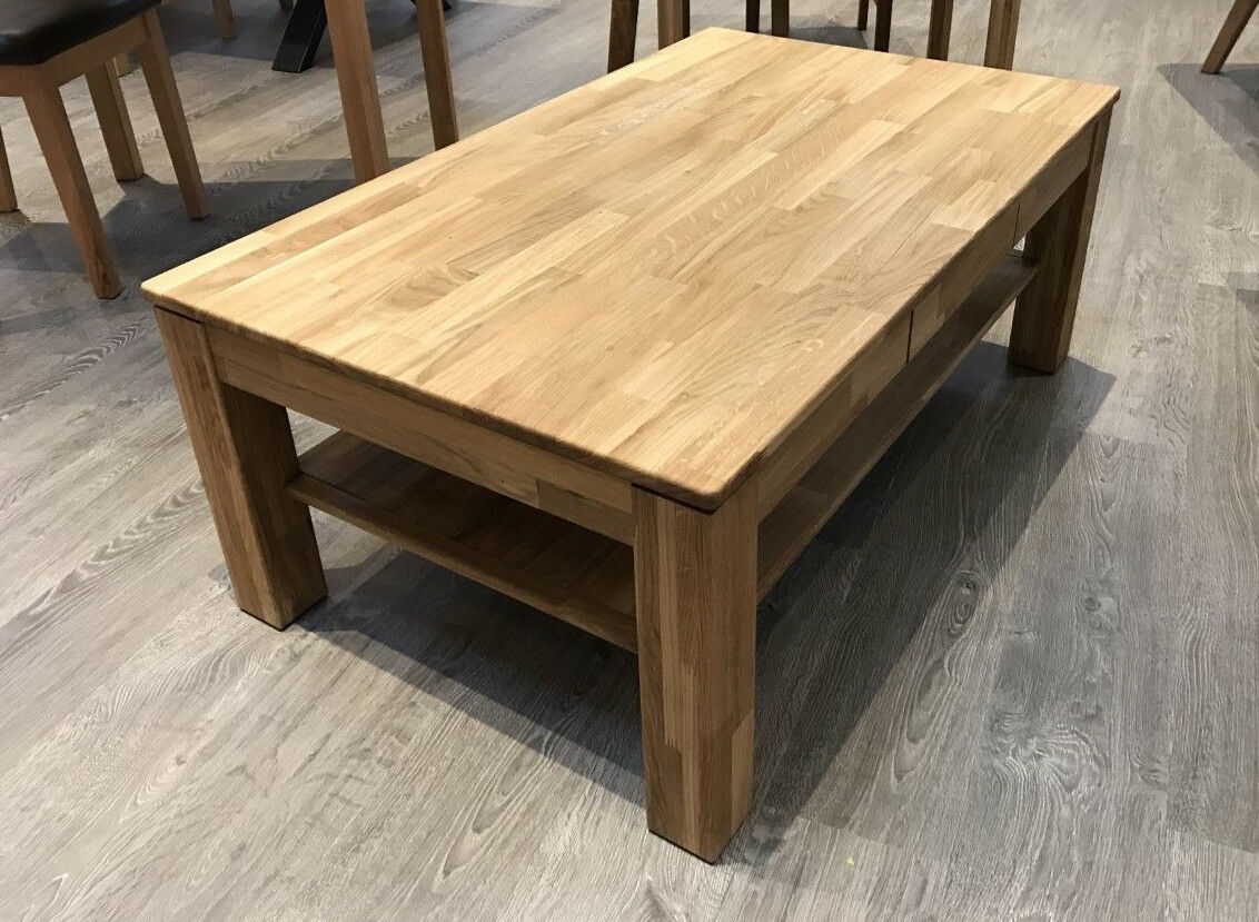 Couchtisch massiv Eiche geölt