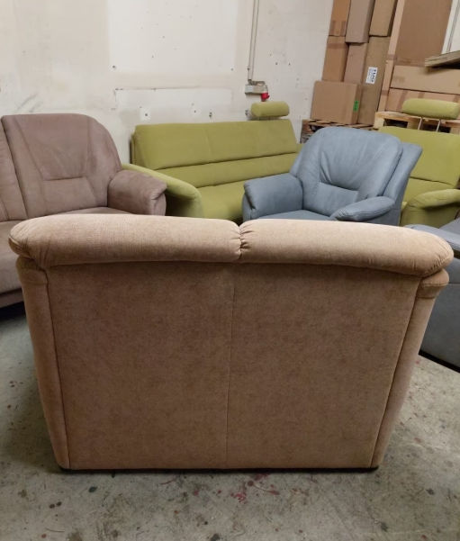 Miniaturbild: Couchgarnitur 2er Couch - Sofa & Sessel