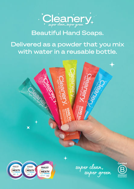 Cleanery graphic design and packaging