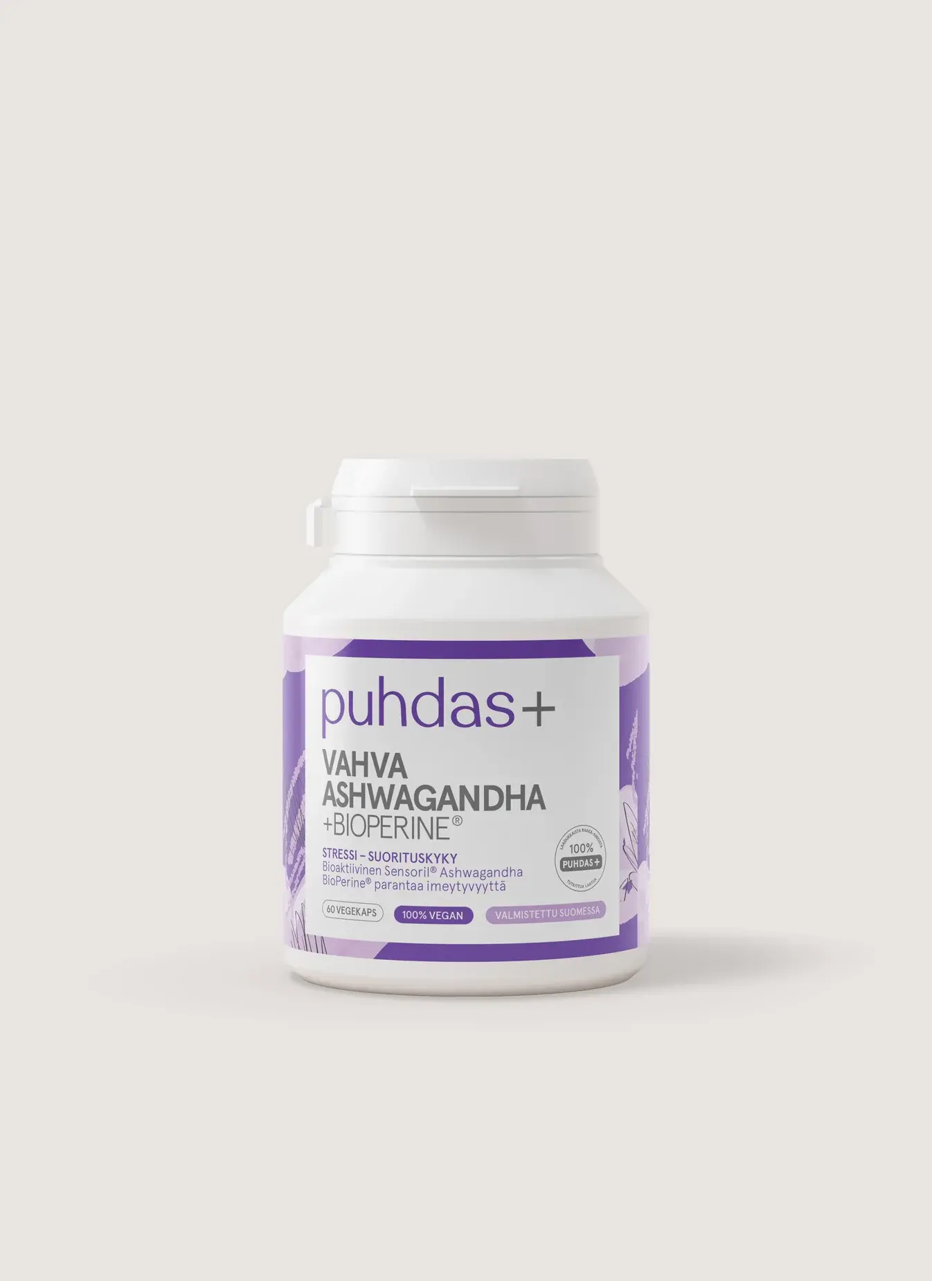 PUHDAS+  Puhdas+ Vahva Ashwagandha + Bioperine®