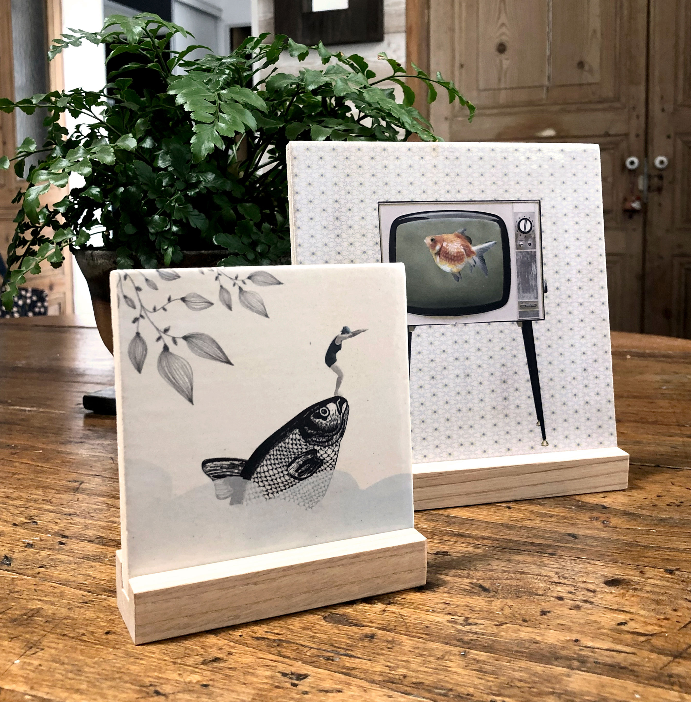 Les Supports en Bois