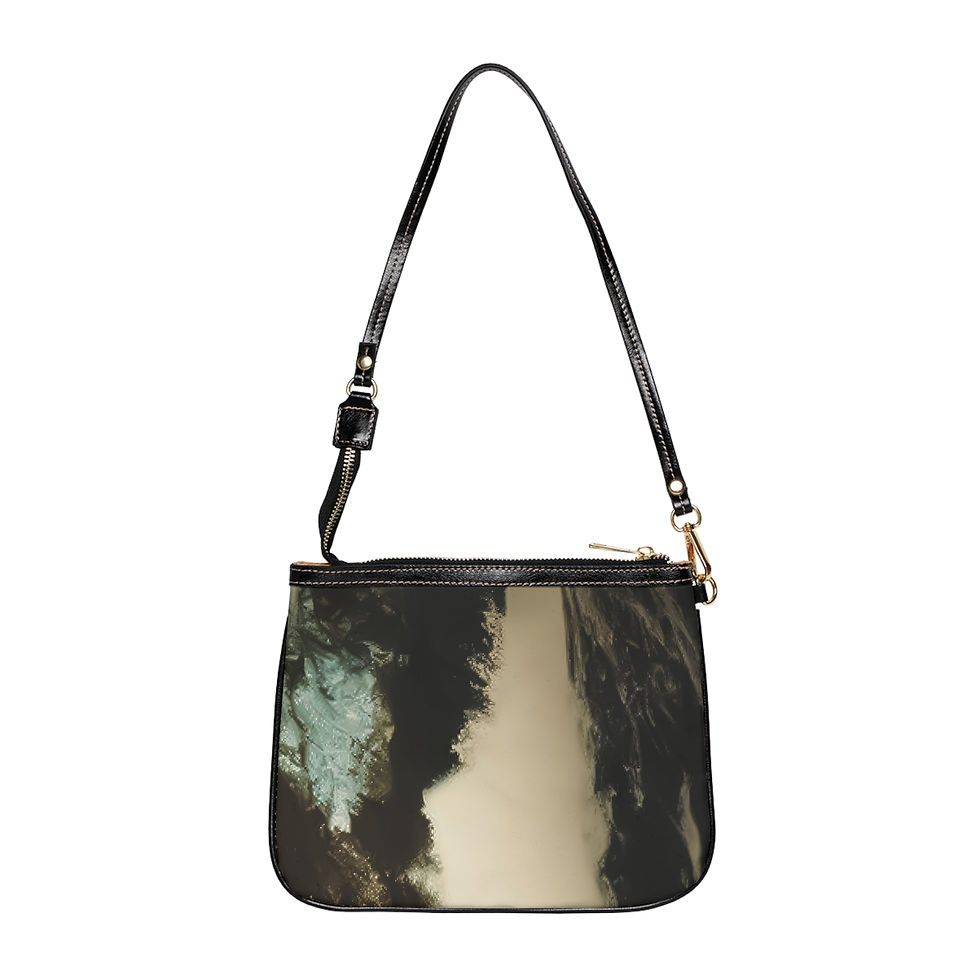 "Whistler Waterfall" Small Shoulder Bag