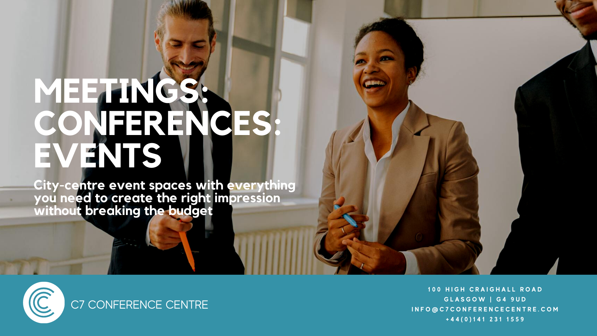 C7 Conference Centre Meeting Venue Event Space Glasgow, Scotland