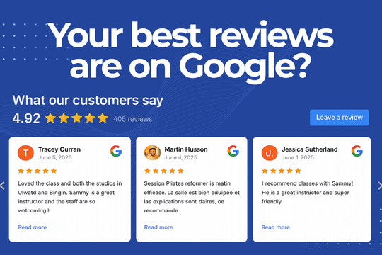 Google Reviews Widget banner