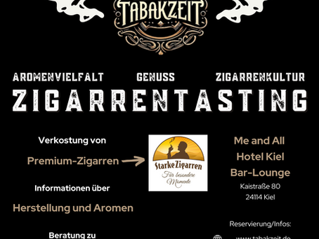 Zigarrentasting im Me and All Hotel (mit StarkeZigarren)