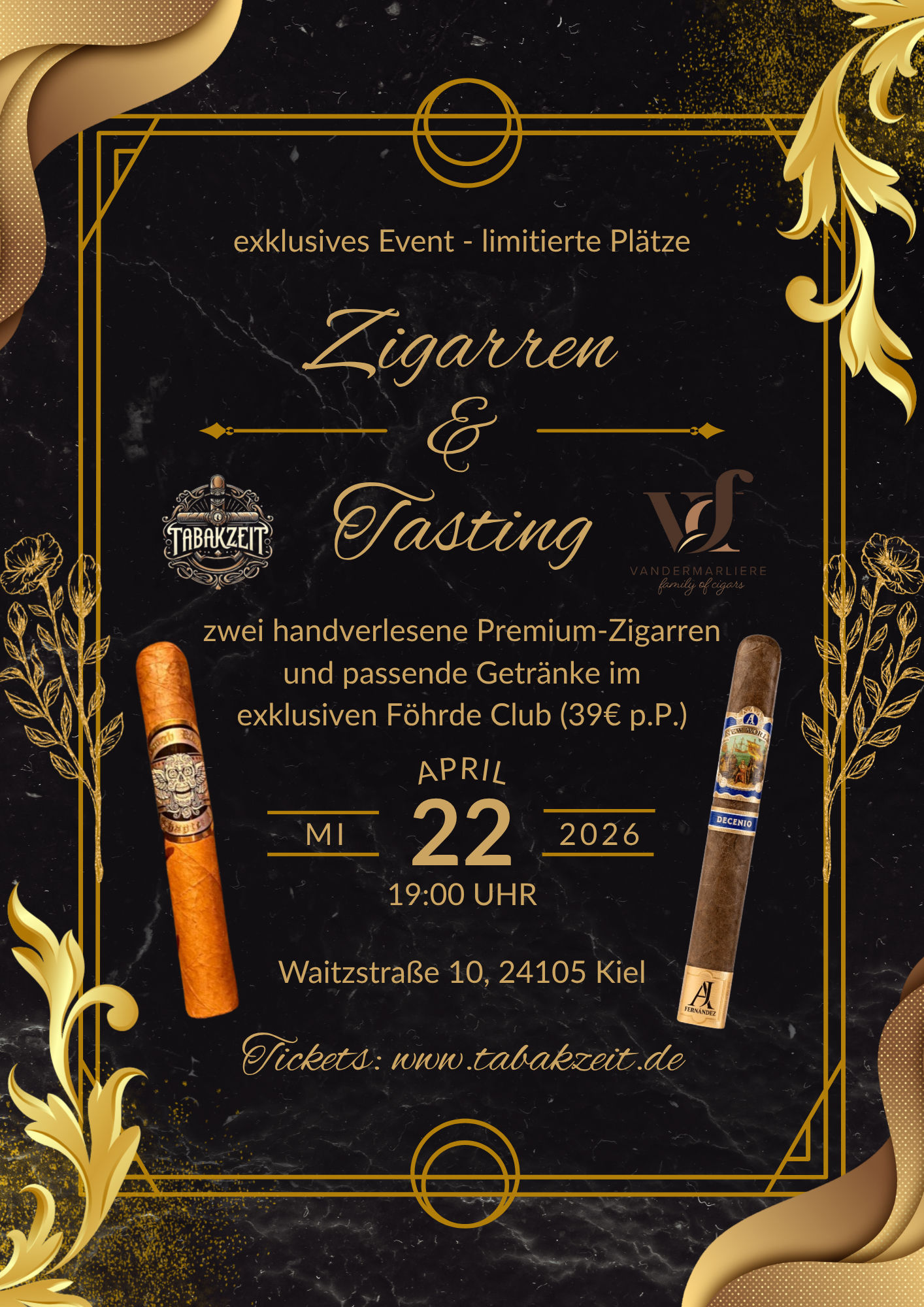 Zigarrentasting: A.J. Fernandez und Rough Rider