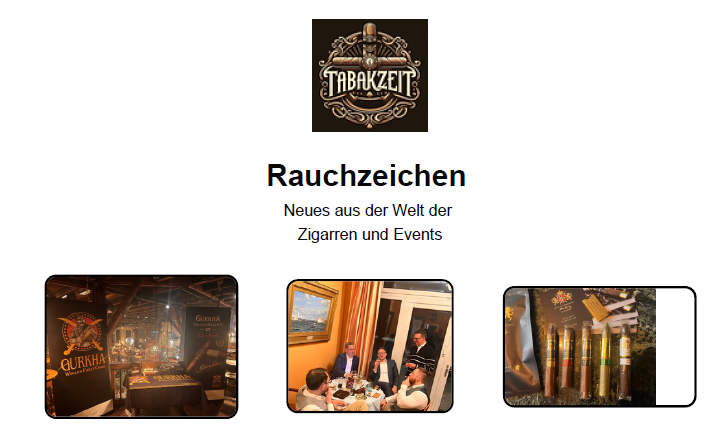 Rauchzeichen - der neue Newsletter