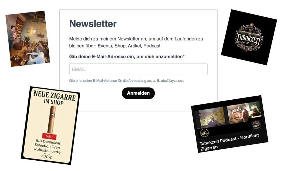 Tabakzeit-Newsletter
